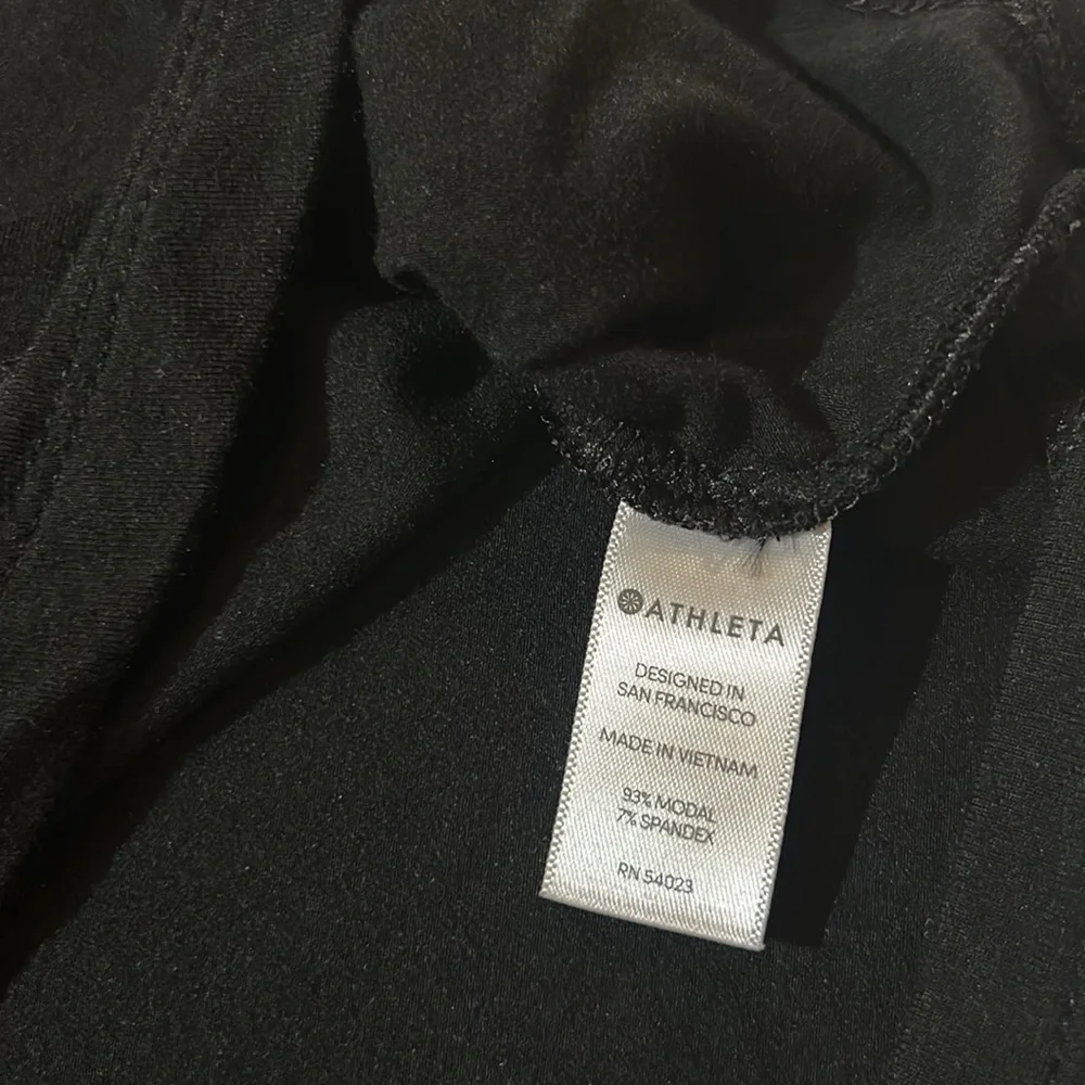 Athleta Black Sleeveless Dress. Small - Picture 9 of 10